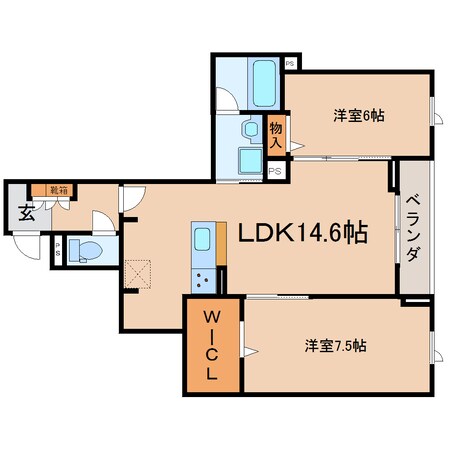 東静岡駅 バス10分  畑守稲荷前下車：停歩4分 3階の物件間取画像